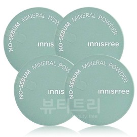 Innisfree No Sebum Mineral Powder 5g x 4 / 이니스프리 노세범 미네랄 파우더 5g X 4개