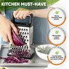 Spring Chef Professional Cheese Grater - Stainless Steel, XL Size,