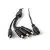 Sentry CCTV 4 Way Power Splitter Cable for PSU Camera