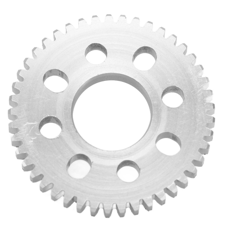 3Pcs Spur Gear 8 Holes Aluminium 4mm Thickness 14mm Centre