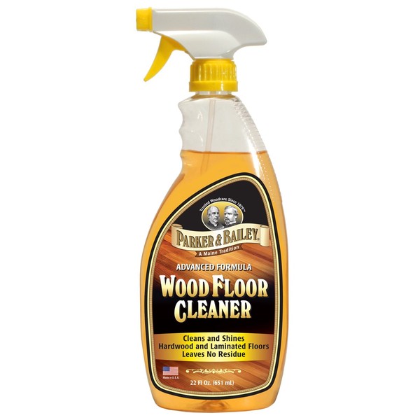 Parker & Bailey Wood Floor Cleaner 22oz, Brown, 100018