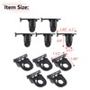 RLB-HILON 5 Sets Front Bumper to Fender Liner Clips Compatible