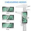 Digital Caliper, 6 Inch Caliper Tool with Extra Large LCD
