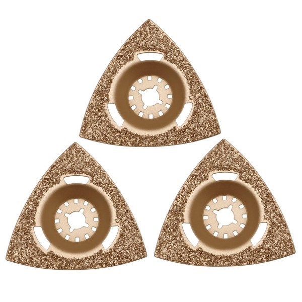 Create idea 3Pcs Triangular Carbide Rasp 78mm Applicable to Common