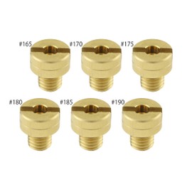 POSH 720729-10 Motorcycle Goods Main Jet Set 6 Oversize Main Jet Set Mikuni TM/TMR/MJN24/TDMR/VM22 (8X9)