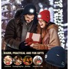 Wmcaps Fleece Lined Bluetooth LED Beanie, Winter Warm Hat with