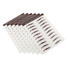 OHPHCALL Rtificial Eyebrow Set 6pcs Eyebrow Transfer Stickers Prime Material for Easy Reuse