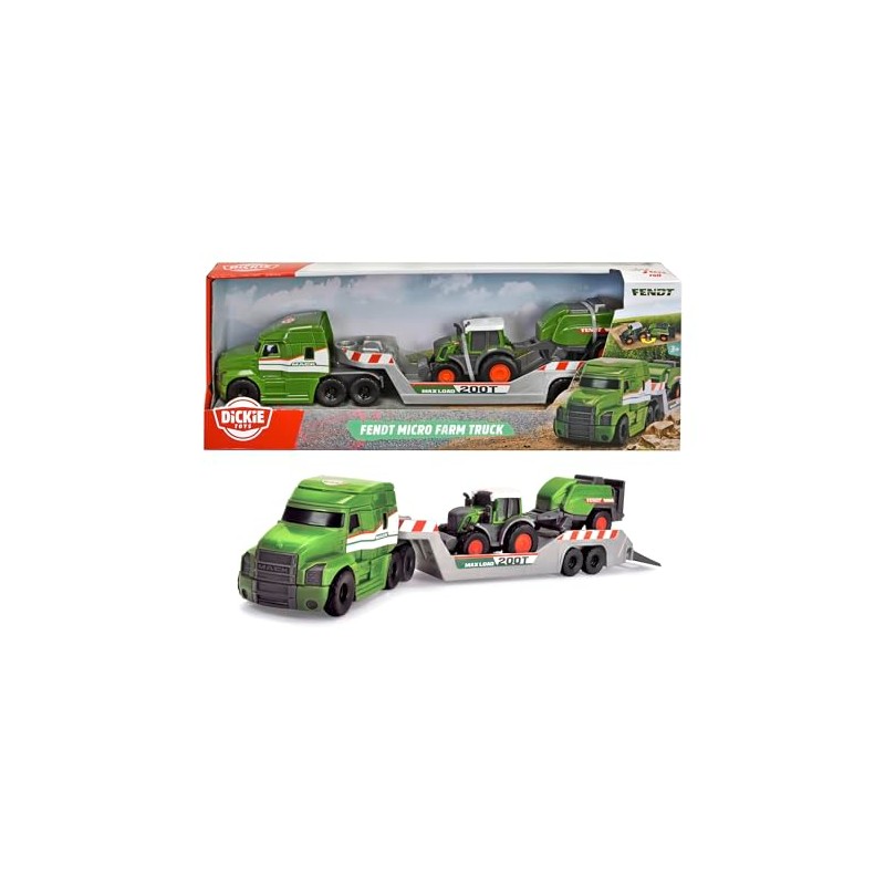 Dickie Toys Fendt Micro Farm Truck