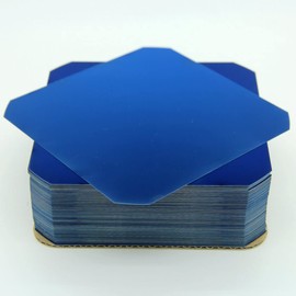 Sunpower Flexible Solar Cells E60 C60 5x5 3.6W Monocrystalline Cells for DIY Panels (4, +2 Busbars Per Cell)