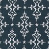 Gift Wrap - Etoile - Silver on Midnight Blue