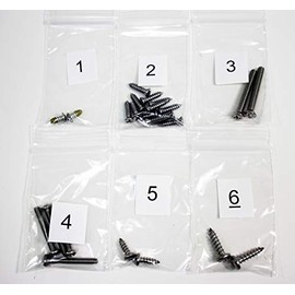 Keen Parts 1968 Chevelle or Malibu Screw Kit, Exterior Trim Coupe (24 Pieces)