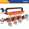 3 Station Roller, 0-90 ° Angle Large Radius Sheet Roller