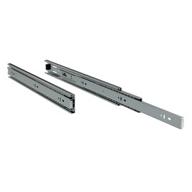TCH Hardware - 10 Pairs - 18-inch Full Extension Drawer Slides, 100 LB Capacity, Heavy-Duty Ball Bearing, Smooth, Zinc Coated, Rails for Cabinets, Toolboxes & Furniture (Hardware Not Included)