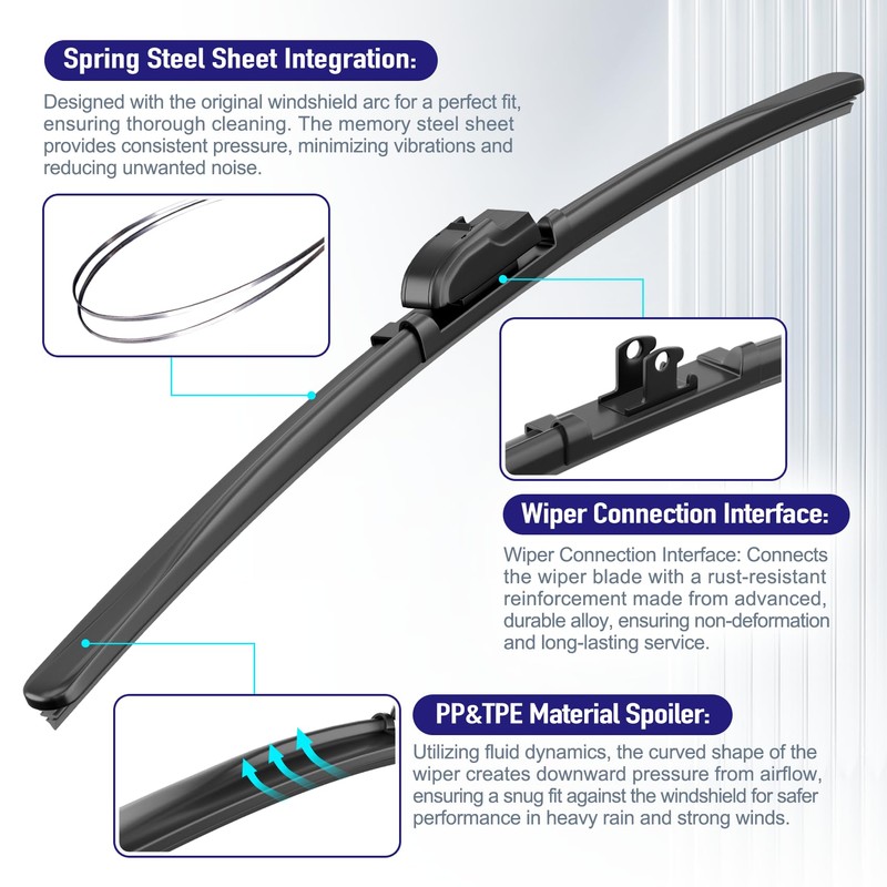 AJK Front Windshield Wiper for Mazda 6 2018 2019 2020