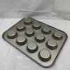 Made by design 12 cup Muffin pan Gold wrap resistant