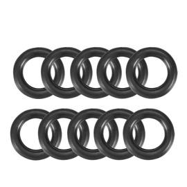 TA-VIGOR 10Pcs Nitrile Rubber O-Rings, 15mm OD 9mm ID 3mm Width Rubber Washers Spacer O-Rings Gasket kit, Metric Sealing Gasket for Hose, Faucet, Automotive, Plumbing