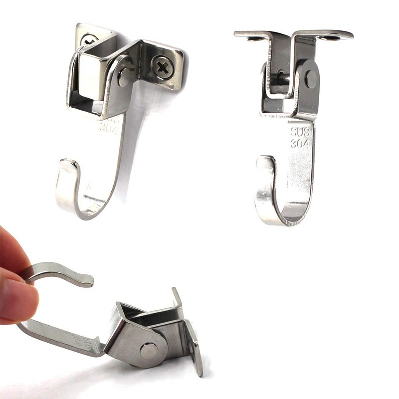 Rotating Hanger Hook 304 Stainless Steel Ceiling Hook Wall Mount