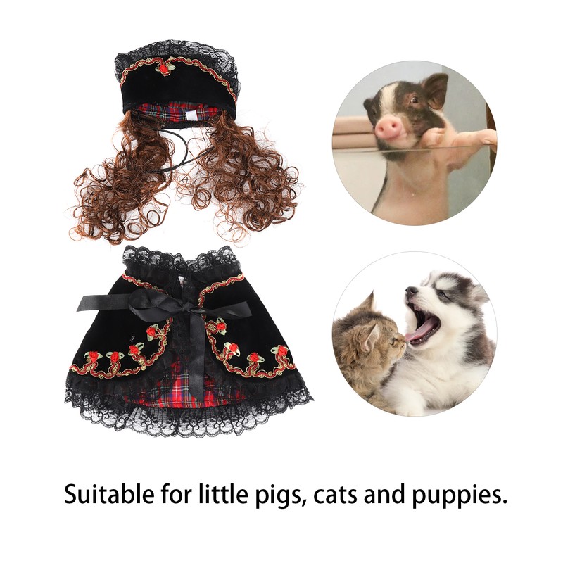 Small Pet Mini Beautiful Cloak Pet Costume Clothes Dogs Cats