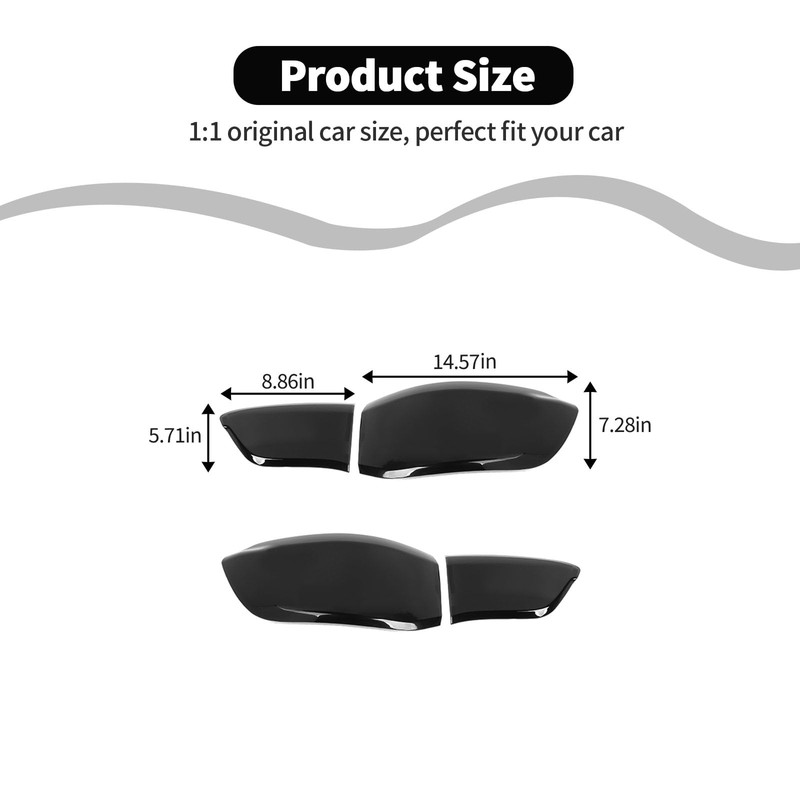 HTHE Tail Light Taillight Guard Cover Fit for for Jeep
