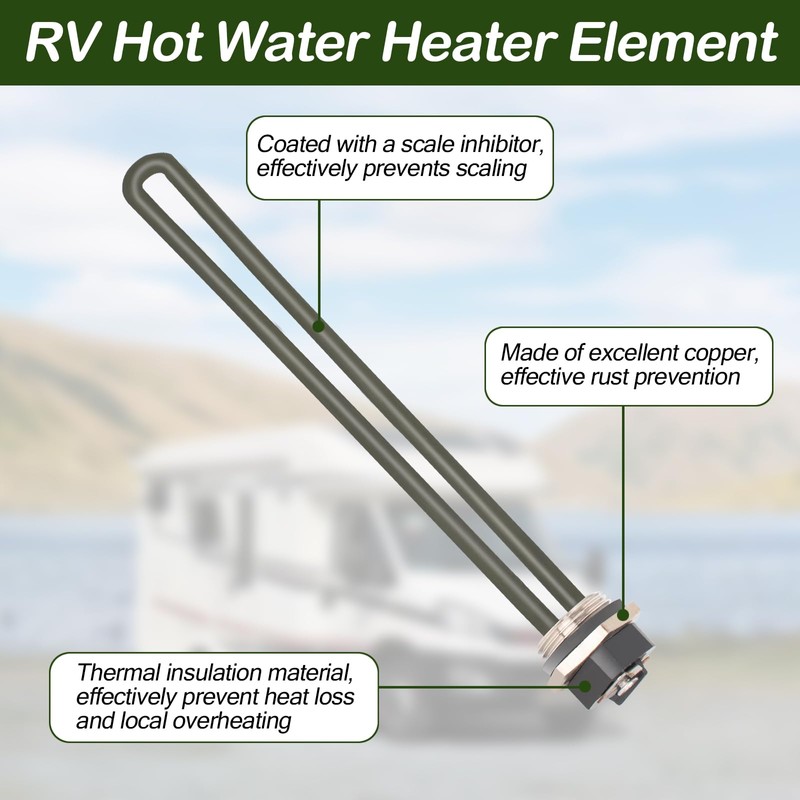 520900 RV Water Heater Element Replacement Suburban SW10DE SW6DE SW12DE