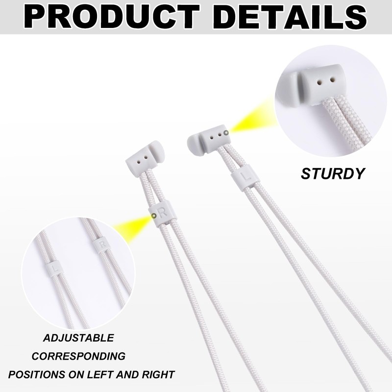 Tinoaly 2pcs Replacement Wrist Straps for Meta Quest 2 Controller,