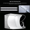 AIMALL Adjustable Mini Photo Studio Light Box with LED Lighting,