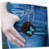 TEHAUX 2pcs Cartoon Butterfly Wireless Earphone Cases with Carabiner Protective