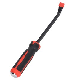 Ezweiji Pry Bar, Professional Pry Bar with Plastic Soft Grip and Metal Impact Heads (8 Inches)