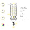 inShareplus LED Light Bulb, 16W E12 Base, 1500LM 120W Equivalent,