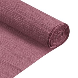 MECCANIXITY Crepe Paper Rolls 8 ft Long 20 Inch Wide for Various Large Hanging Party Backdrop DIY Decoration, DIY Supplies, Deep Red Pack of 2