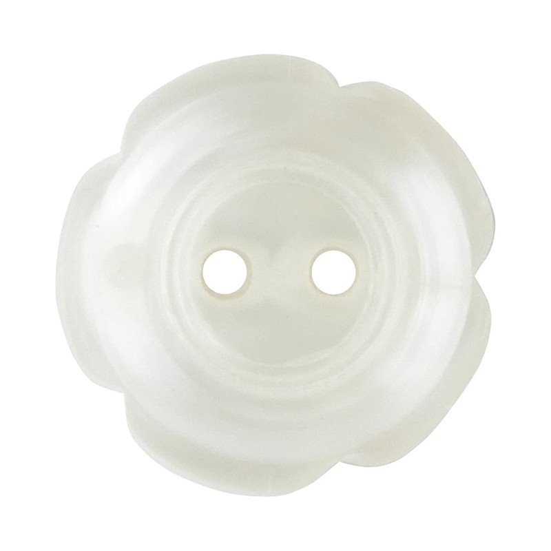 KIYOHARA NWN2 Now Button Flower Buttons, 2 Holes, 7 Pieces,