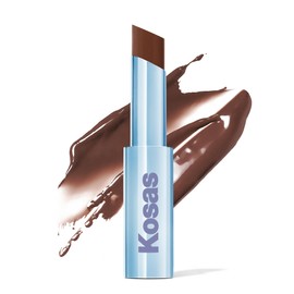 Kosas Wet Stick Moisturizing Shiny Sheer Lipstick with Ceramides, Hyaluronic acid, Peptides and Mango Butter - Soothes, Softens, and Moisturizes Lips – Cinnamon Spritz
