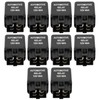 10Pcs DC12V 40A Automobile Car Air Conditioner Condensers Relay with