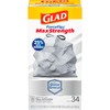 Glad ForceFlex MaxStrength Tall Kitchen Trash Bags, 13 Gal, Odor