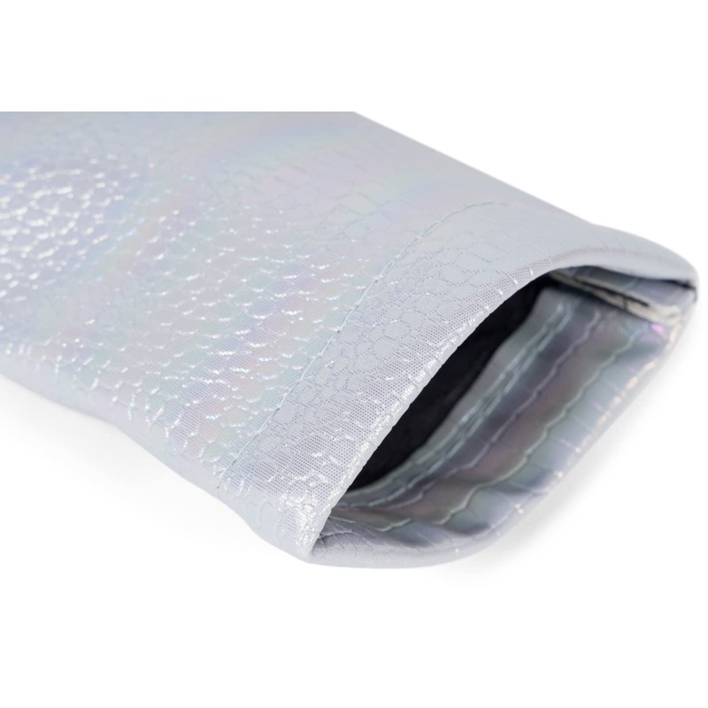 styleBREAKER Case for Sunglasses in Mother of Pearl Crocodile Look