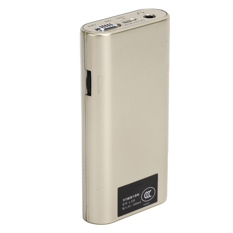 L‑328 Mini FM Radio Speaker Portable Multifunction USB Music MP3