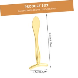 WOONEKY 3pcs Spatula Stick Eye Cream Wand Eye Spoon Beauty Scoop Applicator Tool for Ages under