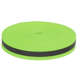 Reflective Tape Strip, 50 Yard 2cm Width High Visibility Reflective Area Reflective Ribbon Sew On Tape for Warning Safety Trim Deco(Green)