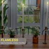 26cm Luces Decorativas navideñas Estilo Vela, Luces navideñas sin Llama,