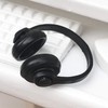 Black 1:12 Dollhouse Headphones Miniature Headset Model Toy Micro Landscape