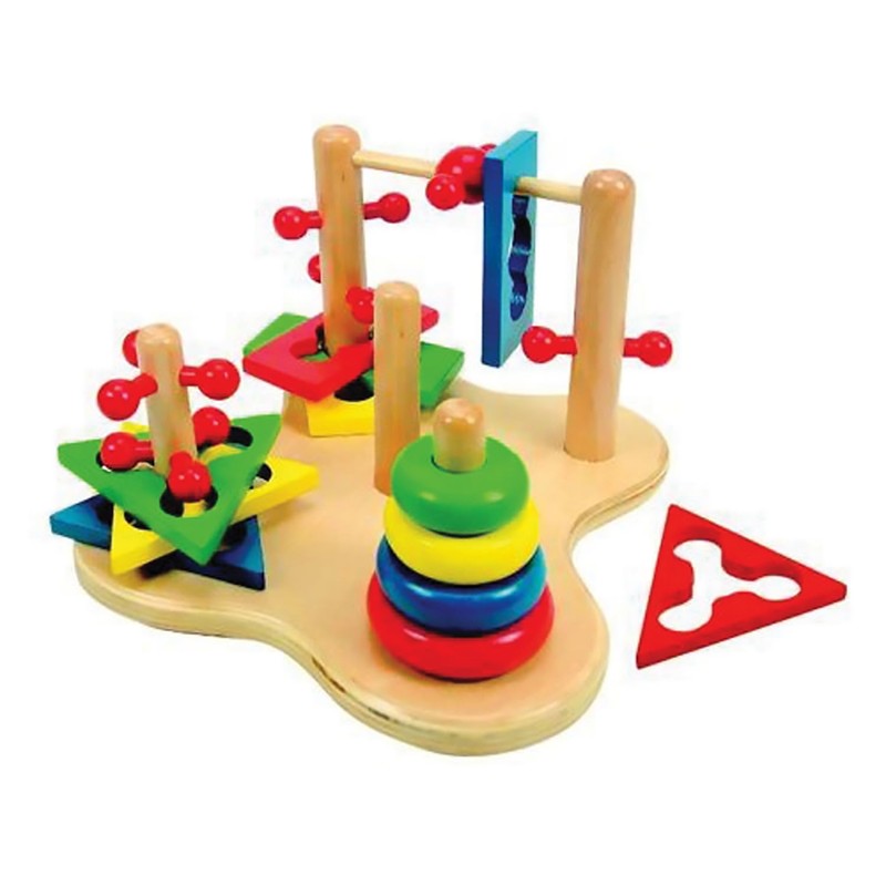 Woodyland 20 x 15 cm Didactic Toys Motor Skills Game