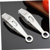 SUPVOX Tweezers Supplies 4pcs Small Tweezers for Kitchen Portable and