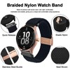 Wocci Woven Nylon Watch Strap with Adjustable Clasp, Braided Sports