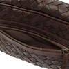Lily Women's Shoulder Bag, Horse Leather Shoulder Bag, Braun