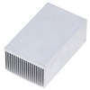 2Pcs Aluminum Electronic Radiators Fast Heat Dissipation Anti Oxidation Practicable