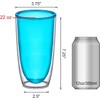 Amazing Abby - Andes - 22-Ounce Insulated Plastic Tumblers (Set