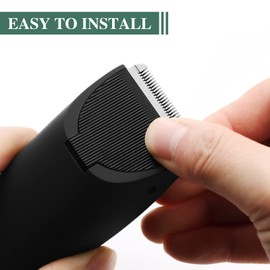 2 Pack Replacement Blades for Meridian Trimmer, Hygienic Ceramic Replacement Blades Compatible with Meridian Body Trimmer (Onyx & Sage), Black