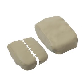 Hihaha Center Console Cover for Honda Pilot 2009-2015 / Center Console Lid Armrest Box Cover Protector/Durable / 1 Set Beige