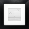 pf+a REAL GLASS 3x3" Photo Frame - Oxford Black 5x5