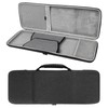Geekria 90%-96% Keyboard and Mouse Case, Hard Shell Travel Carrying